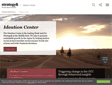 Tablet Screenshot of ideationcenter.com